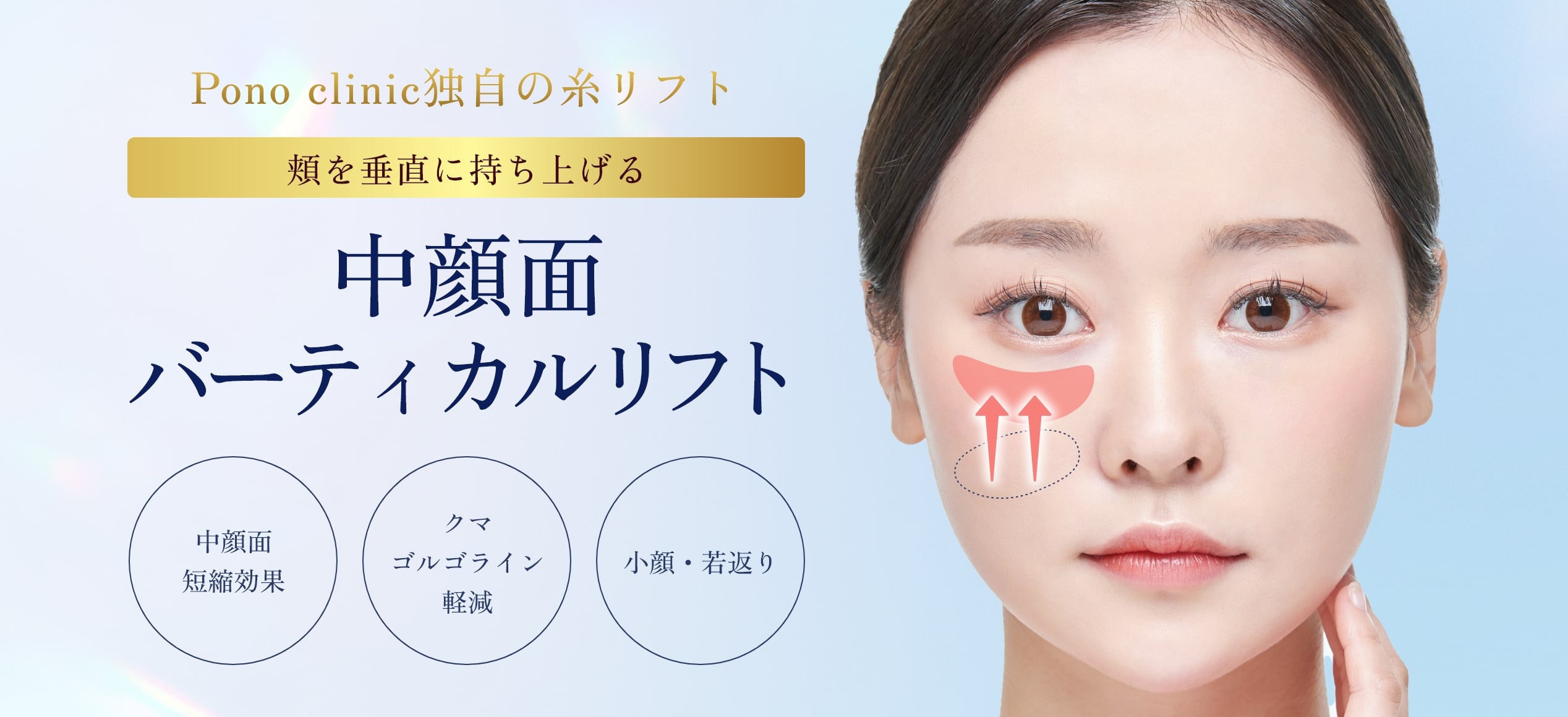 中顔面バーティカルリフト